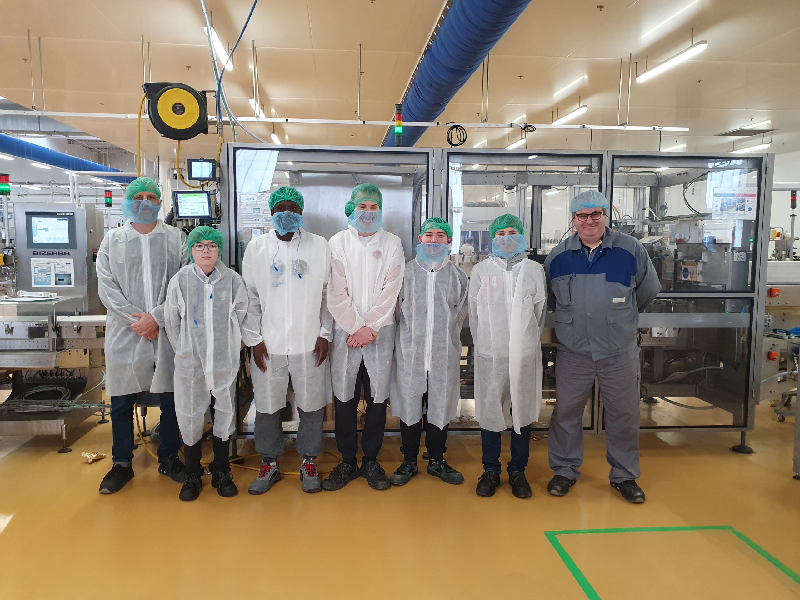 Visite de l&rsquo;usine des Gavottes