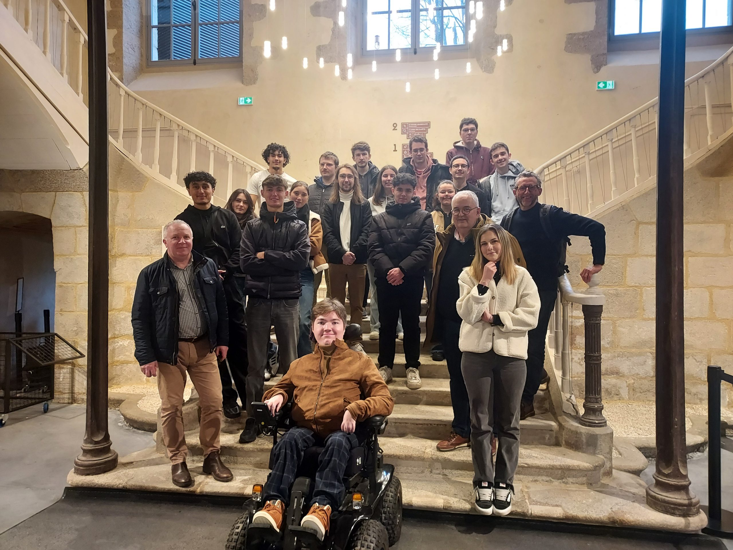 Visite de « Grain de sail » pour les BTSCG