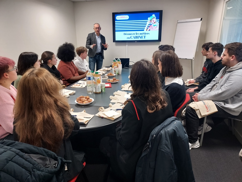 Visite d&rsquo;entreprise pour les BTS Comptabilité Gestion