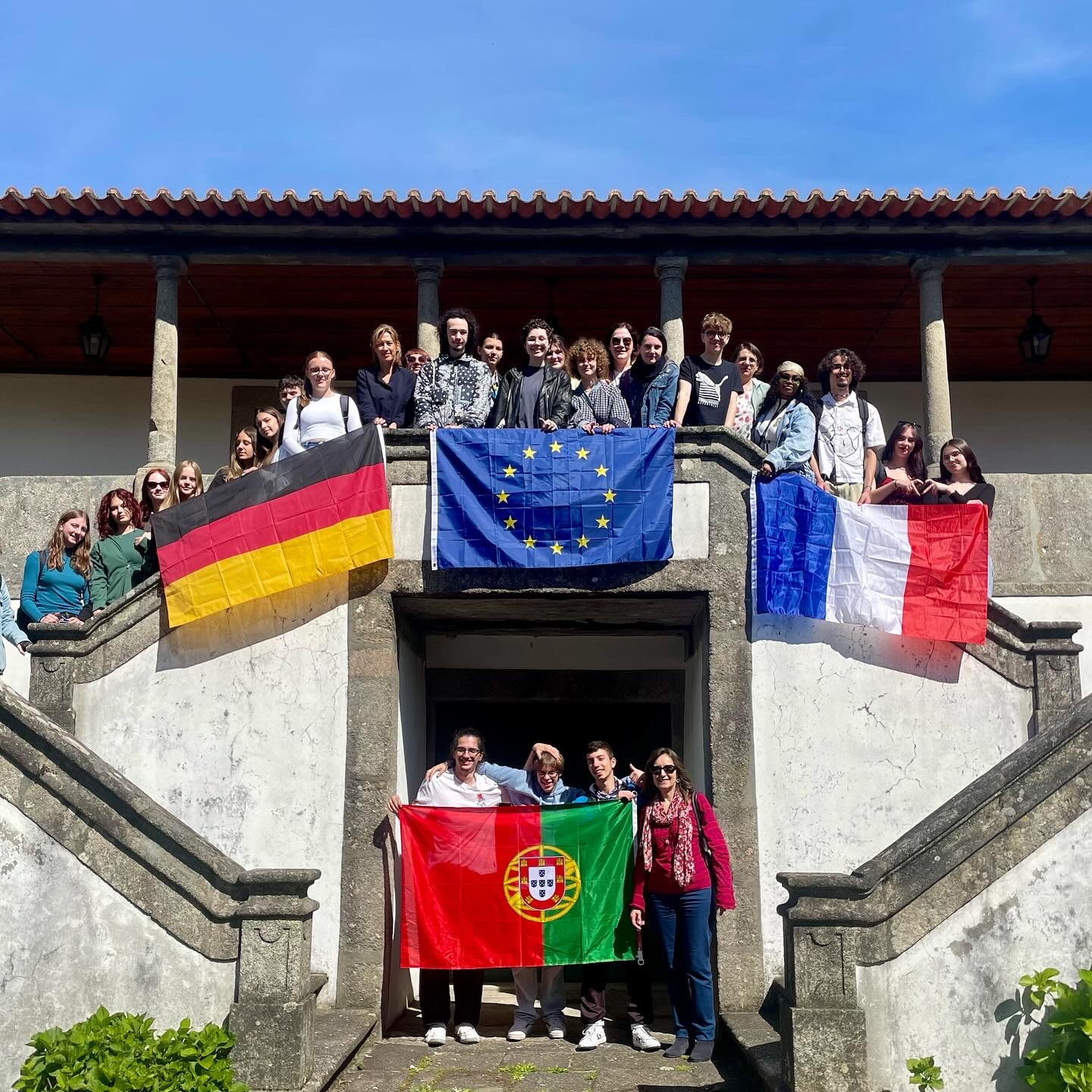 Projet Erasmus+ Youth for futureà Porto Portugal 8-12 avril 2024