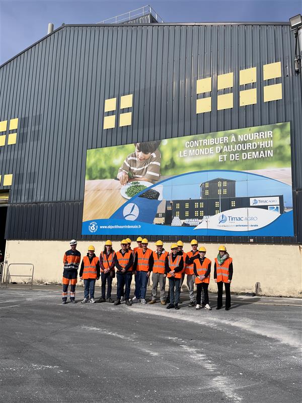 VISITE DE L&rsquo;ENTREPRSIE TIMAC AGRO